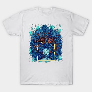 Ocean Wave Personification T-Shirt